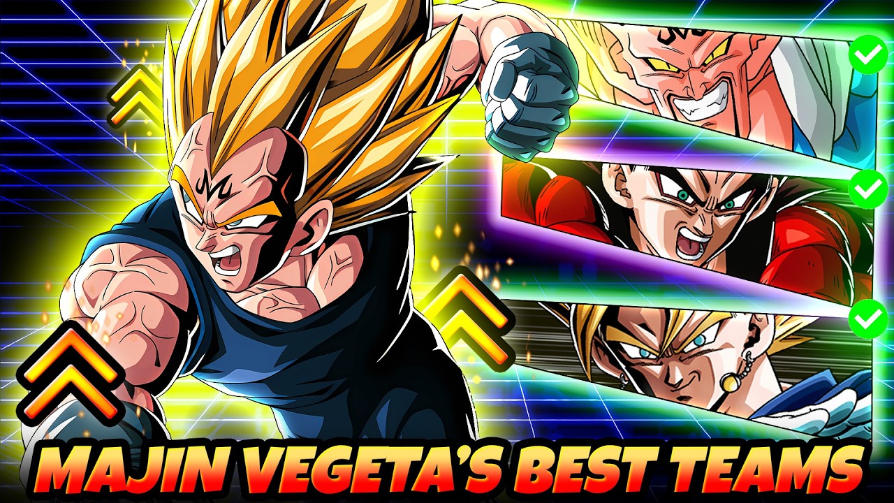 BEST TEAMS FOR PHY LR MAJIN VEGETA + SSJ2 GOKU ANGEL!! Saiyan Day 2026 | Dragon Ball Z Dokkan Battle