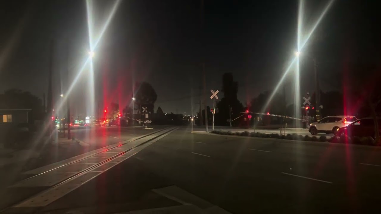 BNSF 145 leads the second local back towards Watson Yard at Sepulveda Blvd 