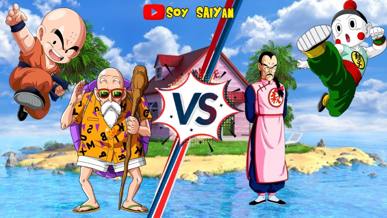 Maestro Roshi Y Krilin VS. Tao Pai Pai Y Chaos  ( Dragon Ball Z Budokai Tenkaichi 3 Mods )