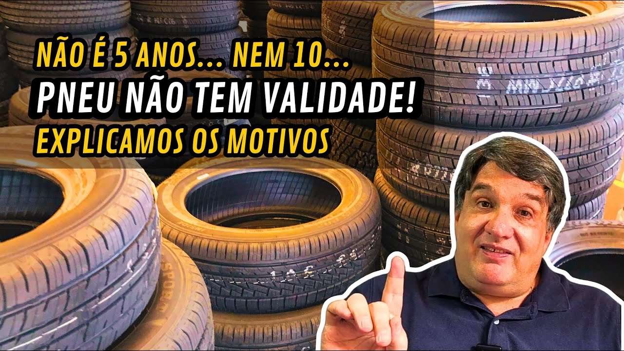 Pneu de carro NÃO tem validade determinada! Entenda o que a lei e as normas realmente dizem