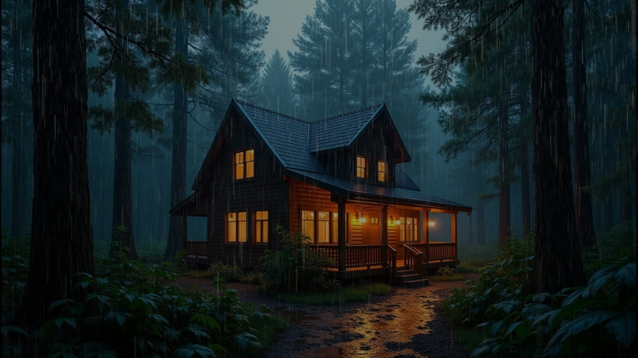 Sounds of Rain & Thunder for Deep Sleep – Relax Your Mind & Sleep Peacefully Tonight