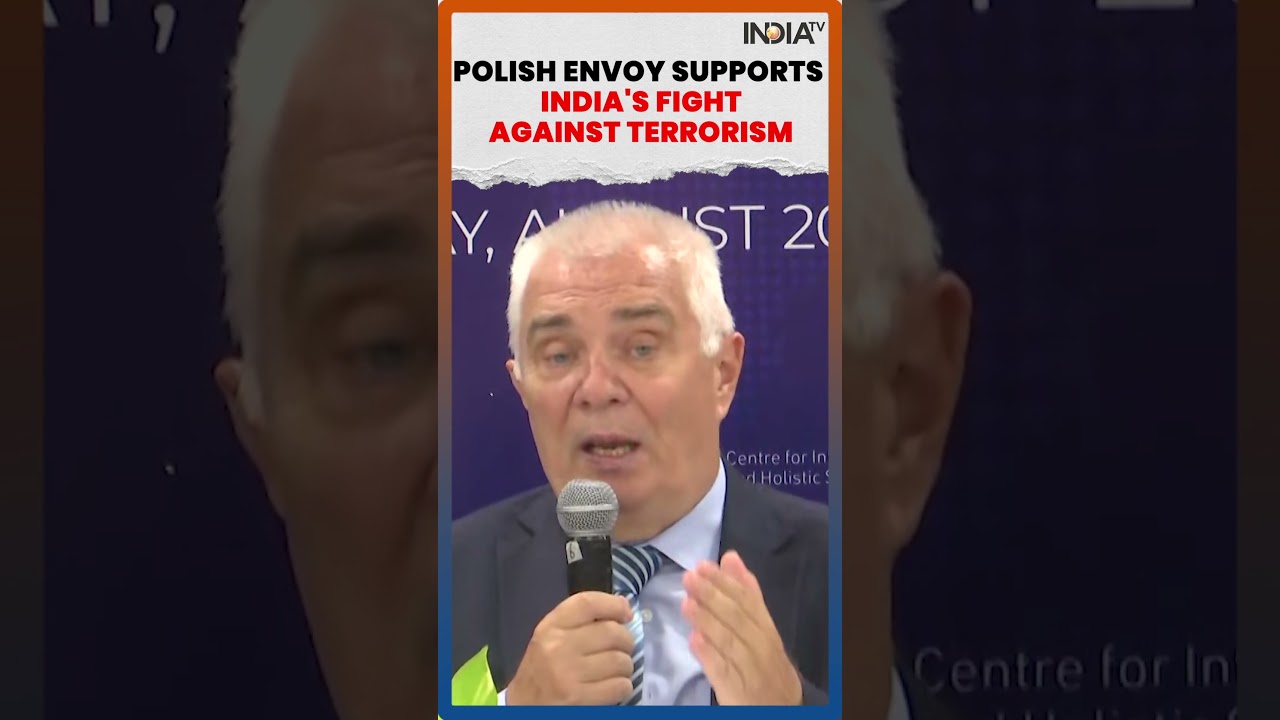 Polish Envoy Backs India&rsquo;s Anti-Terror Fight, Says &ldquo;We Are on Your Side&rdquo; #shorts #antiterrorism