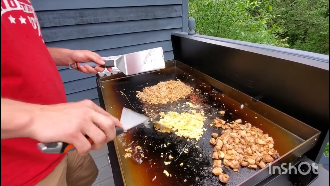 Blackstone Griddle,  First Meal for Beginner