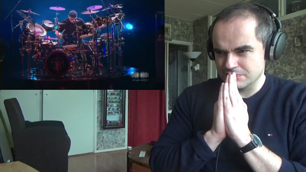 Neil Peart Drum Solo Reaction