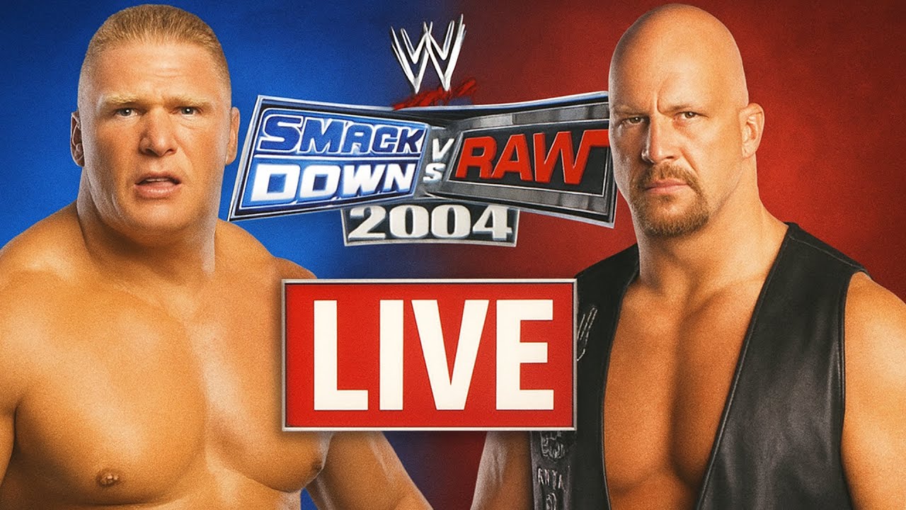 LIVE WWE SmackDown vs Raw 2004 &ndash; PS2 Classic Wrestling Stream!