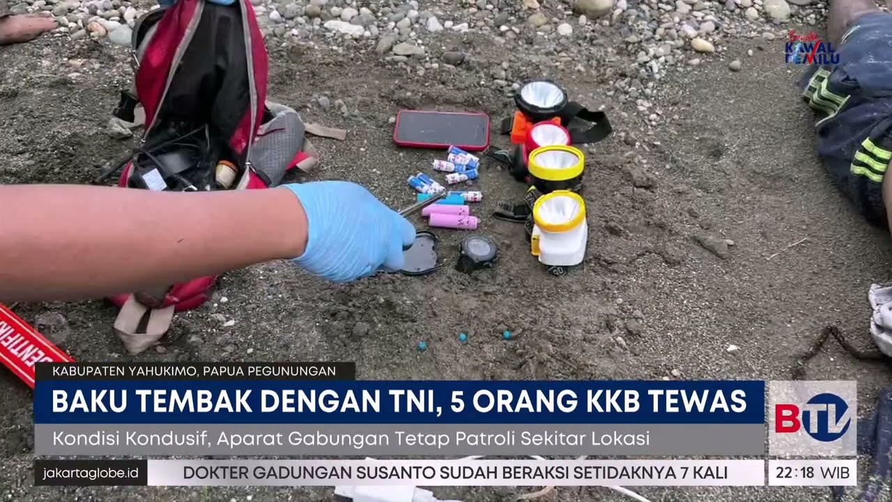 5 Anggota KKB Papua Tewas dalam Kontak Tembak dengan TNI