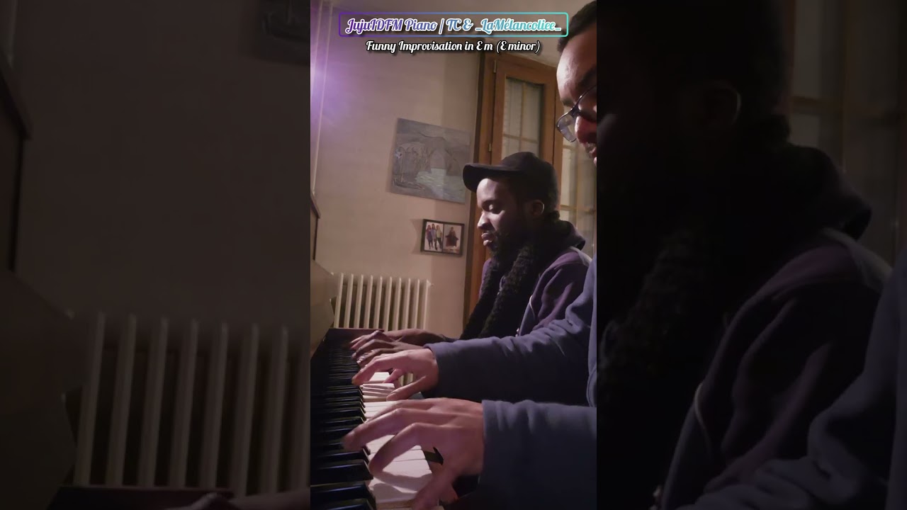 Funny Improvisation in E minor 🎶🎵🎹 || with @clydespencerW 