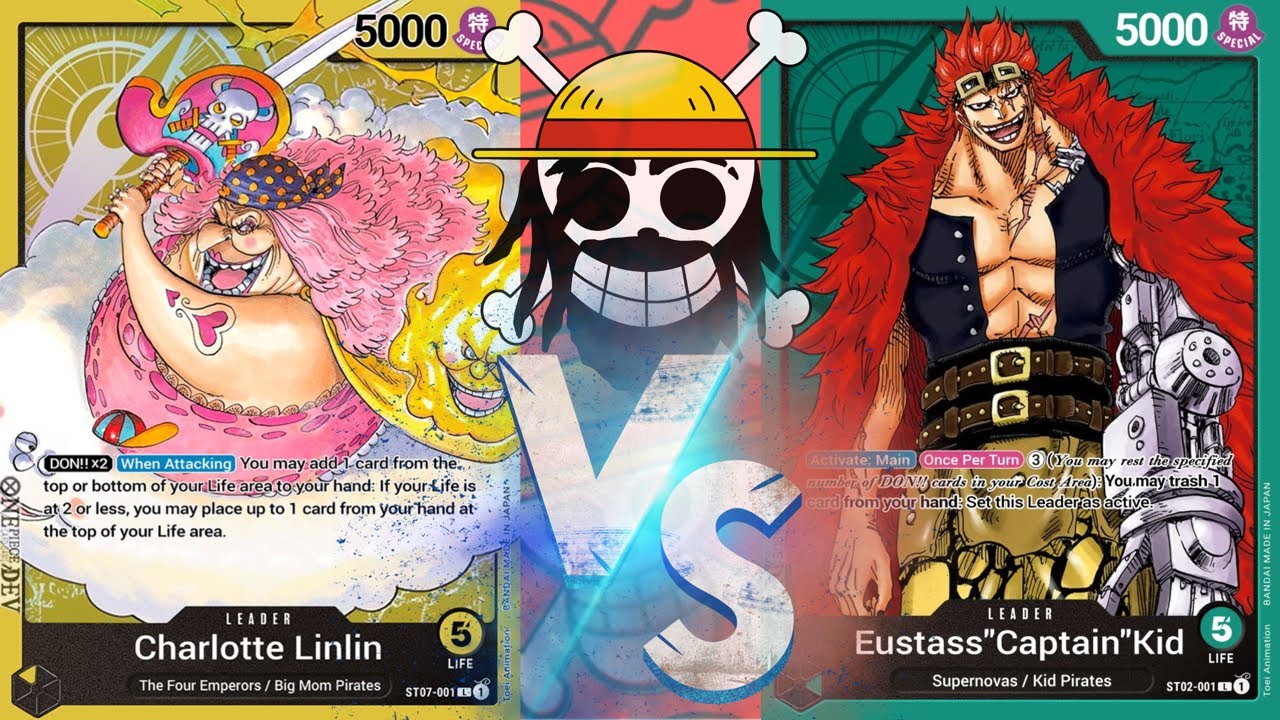 One Piece TCG OP4 Charlotte Linlin (CousinBruh) Vs Eustass Captain Kid (HolyYeet) R&D Game Lab