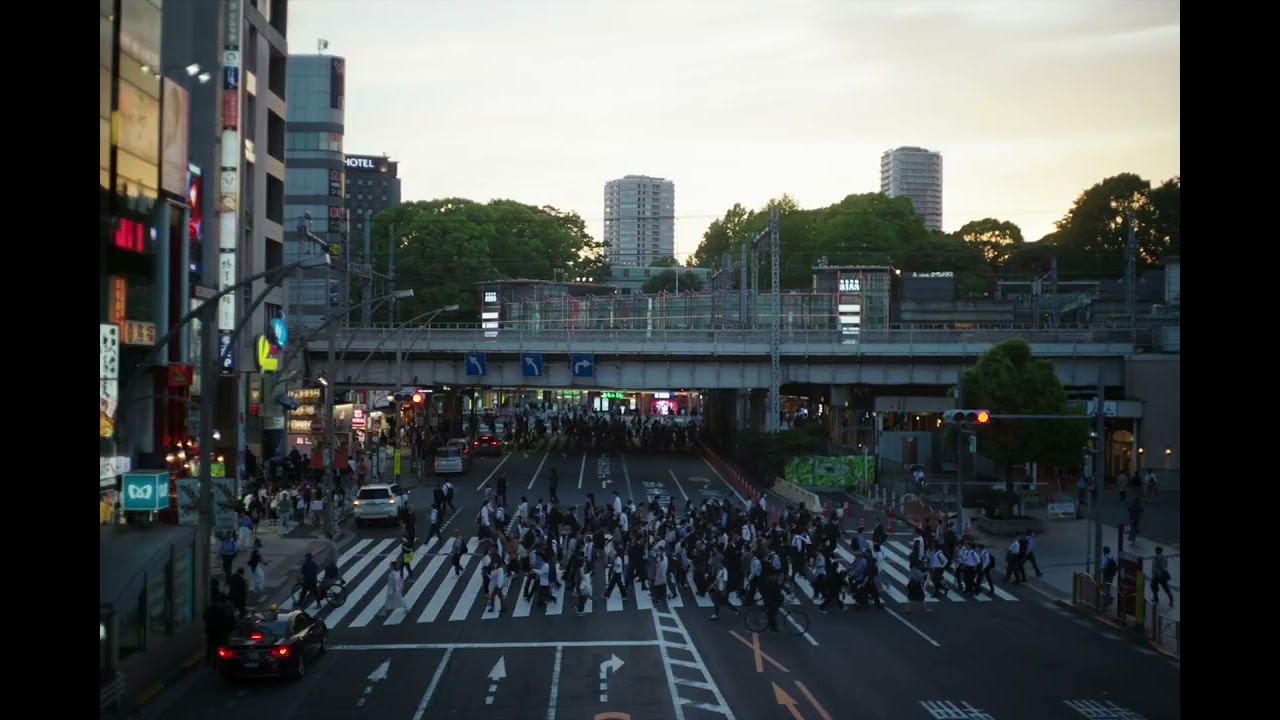 Sky over Tokyo | Japan Cinematic Scenes Loop (1 Hour)