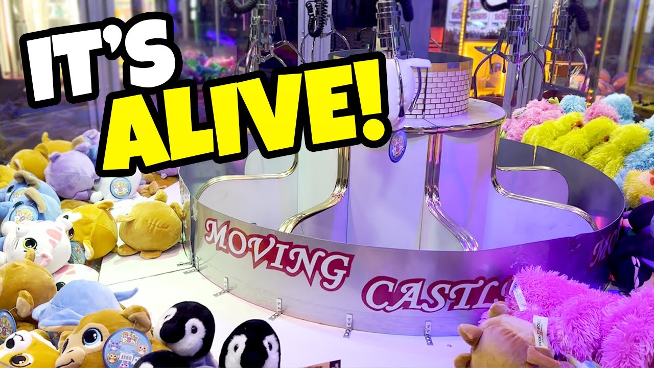 It's MOVING AGAIN! Our Favorite Claw Machine - MOVING CASTLE!