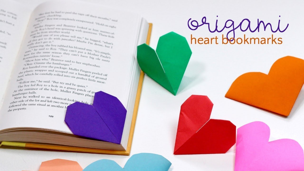 HEART BOOKMARKS