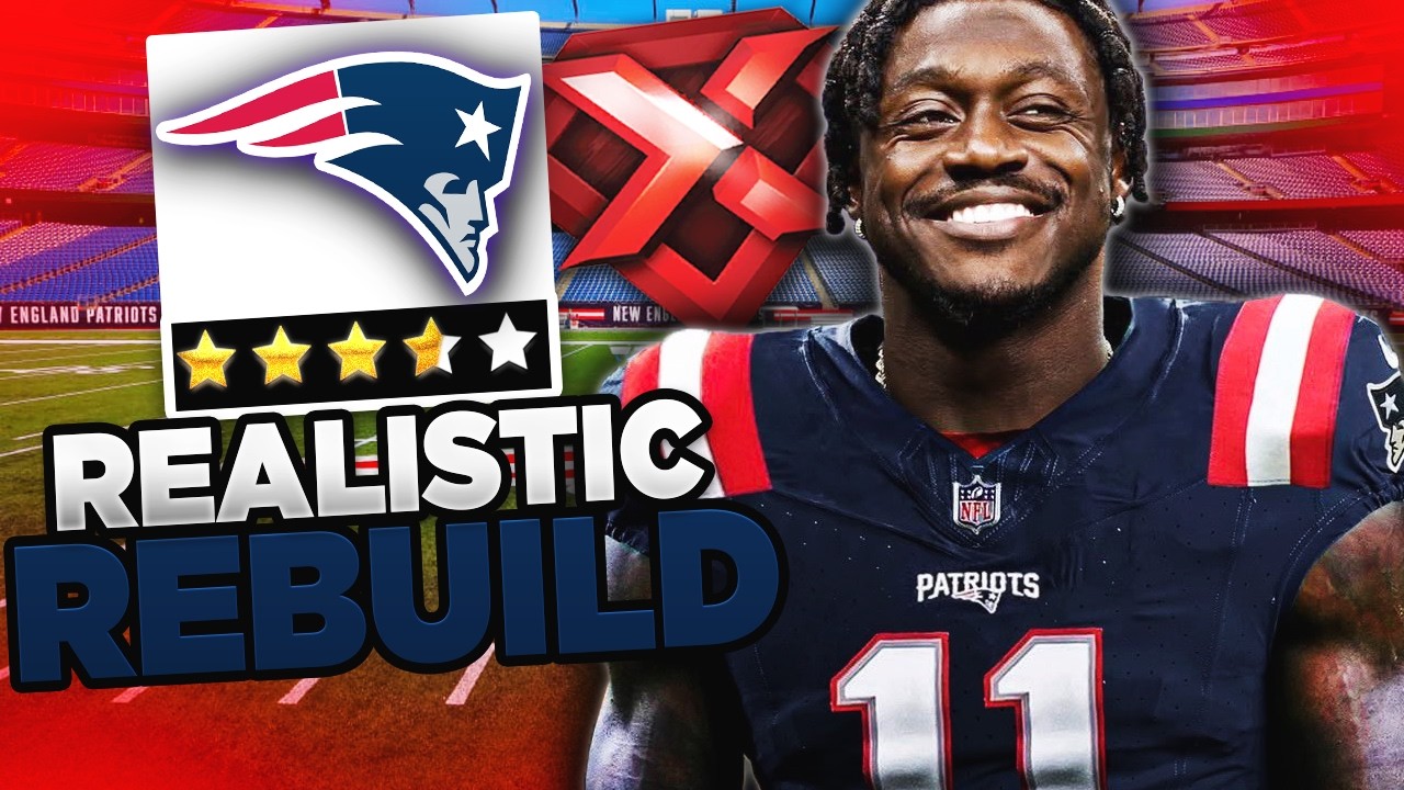 The Patriots Trade for AJ Brown | Madden 26 New England Patriots Realistic Rebuild