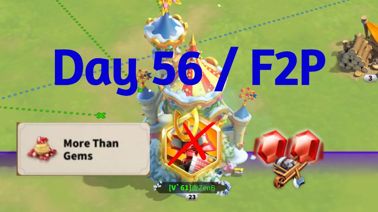 Finally More than Gems and How many Gems we collect daily ? - Day #56 | Rise of Kingdoms