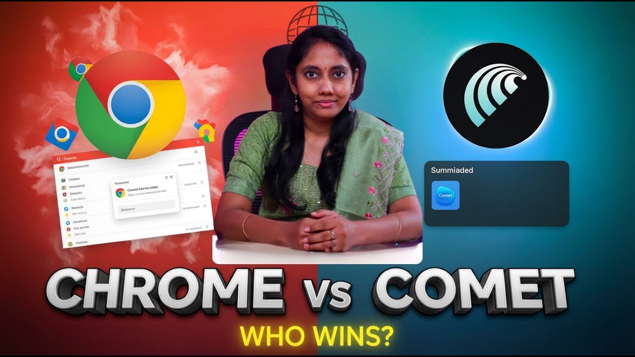 Chrome Tabs Overload? Comet Browser Solves It! ✅
