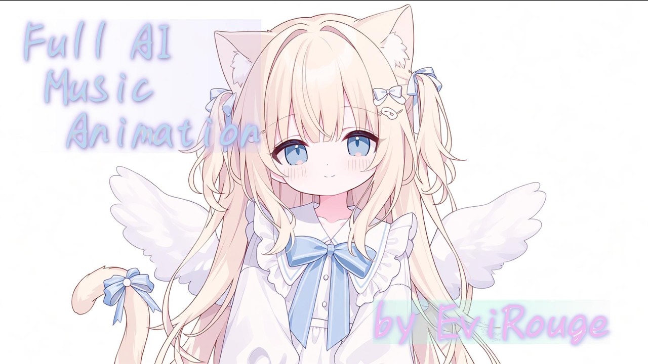 【Full AI Music Animation】『ねこのにゃるつ』＋『猫ふんじゃったアレンジVer.』