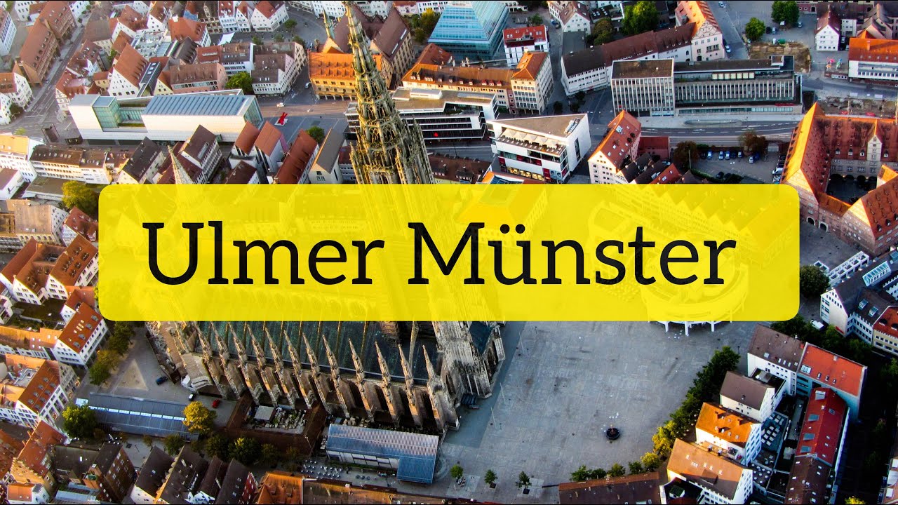 Ulm Germany | Tallest Church in World | DJI Mini 3 Pro | Drone 4K