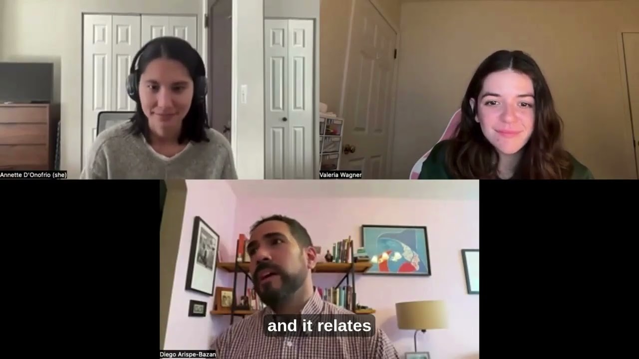 Cross Journal Symposium: Dr. Annette D'Onofrio & Dr. Diego Arispe-Bazán