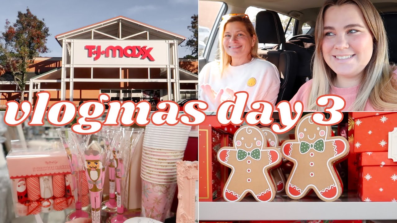 За покупками со мной! + *перевозка* TJ Maxx, HomeSense и Target! *Влогмас, день 3*