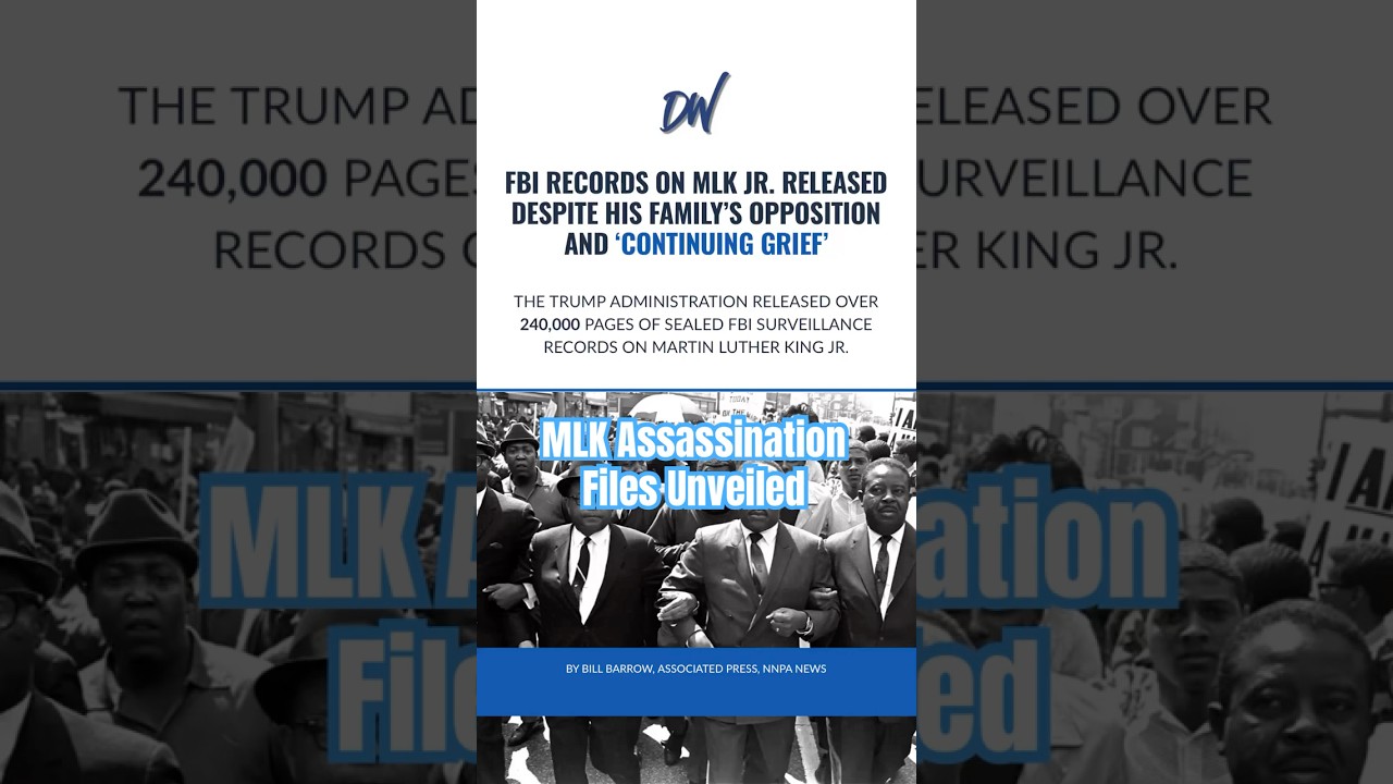 MLK Assassination Files Unveiled: 240,000 Pages Released