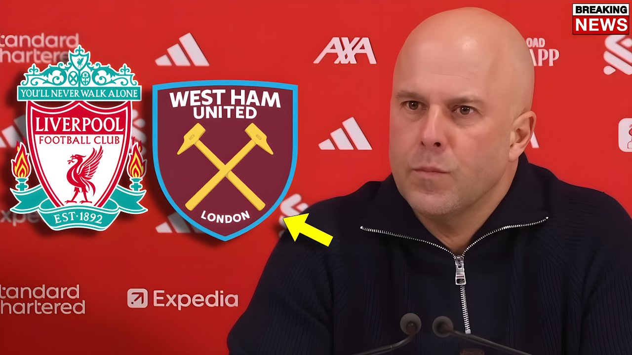 ARNE SLOT SHOCKING STATEMENT AHEAD OF WEST HAM CLASH! LIVERPOOL NEWS