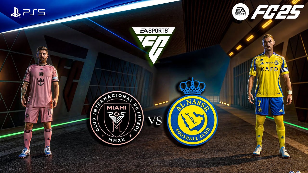 FC 25 - Inter Miami vs. Al Nassr Ft. Messi, Ronaldo, | FIFA Club World Cup 2025 | PS5™ [4K60]