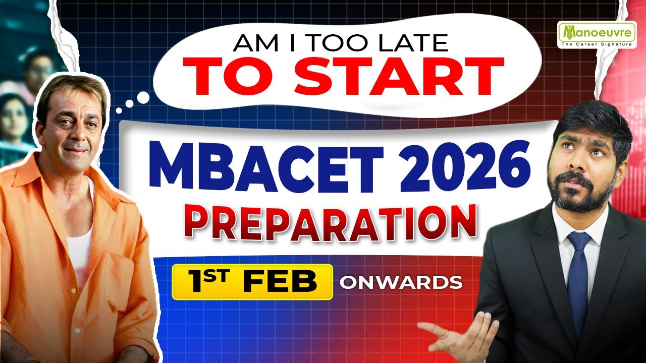 Am I Too Late to Start MAH MBA CET 2026 Preparation? 🤔 | February Onwards Study Plan #mbacet2026