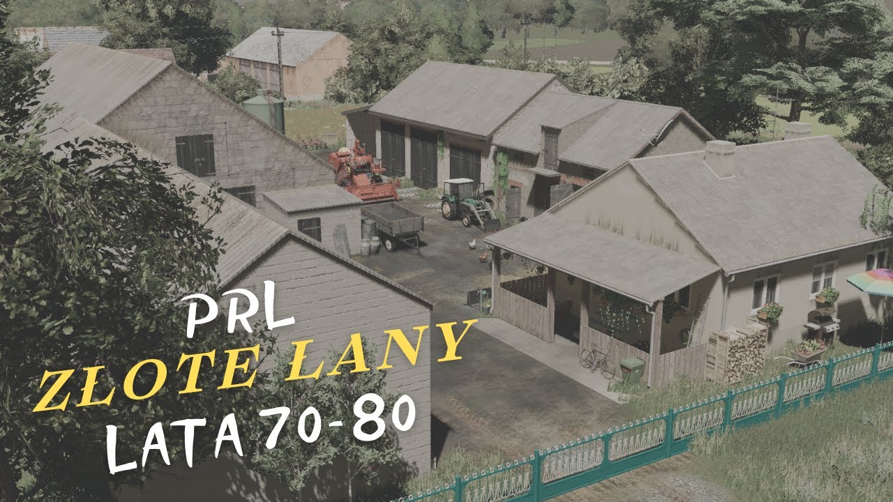 Złote Łany🌾 Lata 70-80 sezon2#1☆ Farming Simulator 19 ☆Swoja Ziemia i chleb ㋡ Tadeusz Palet
