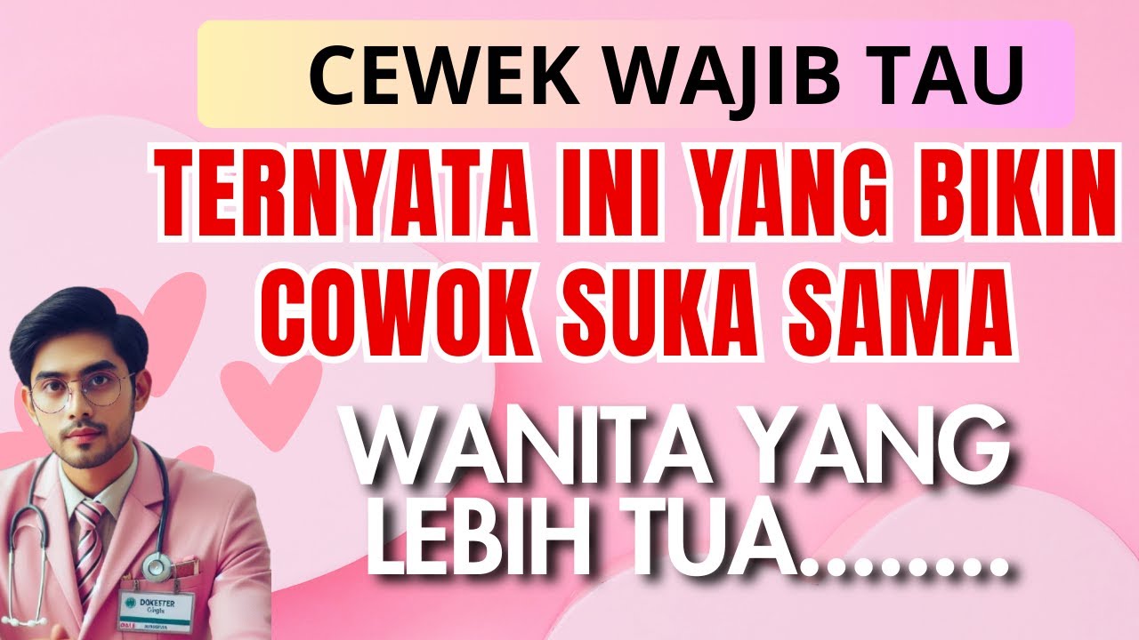KENAPA PRIA SUKA WANITA YANG LEBIH TUA?