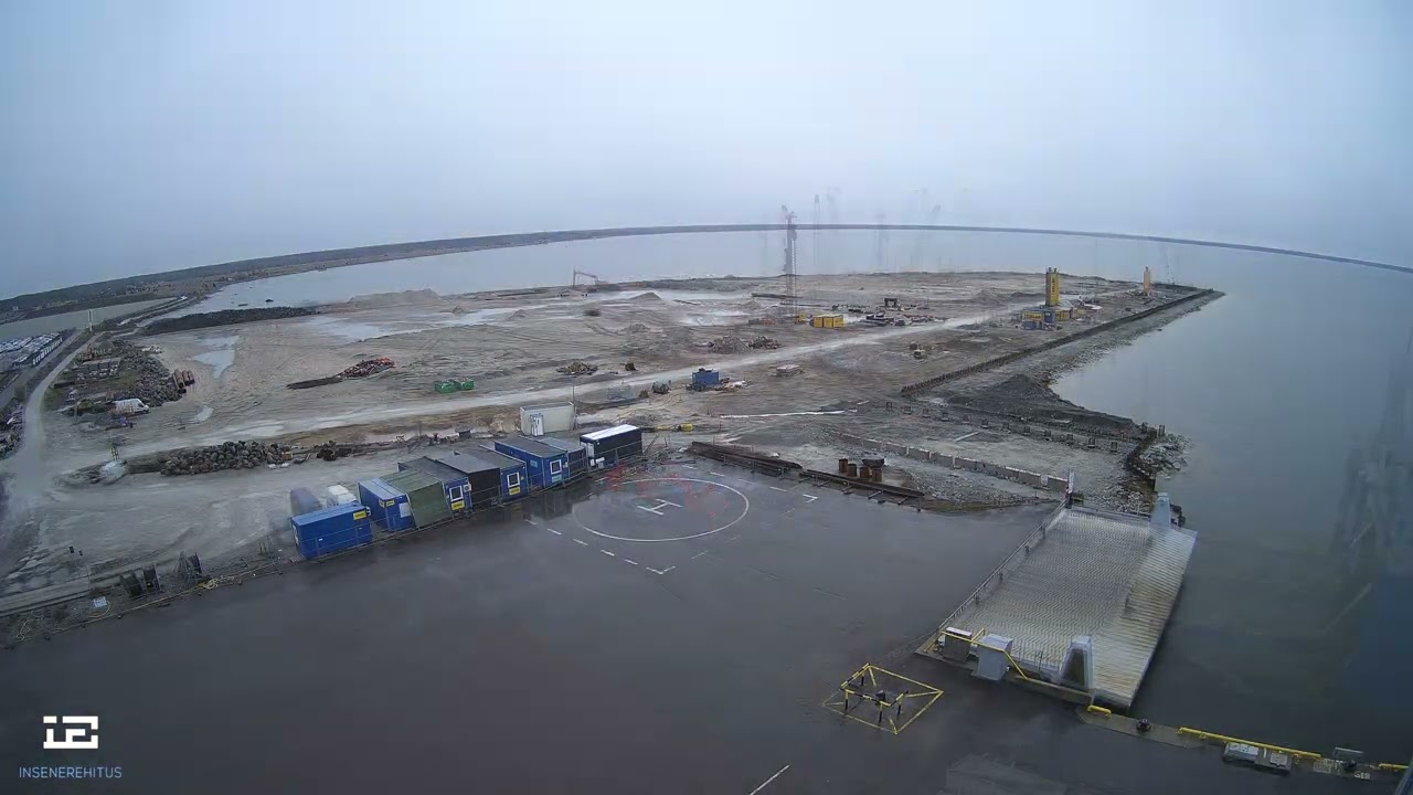 Timelapse: Construction of Paldiski multifunctional quay