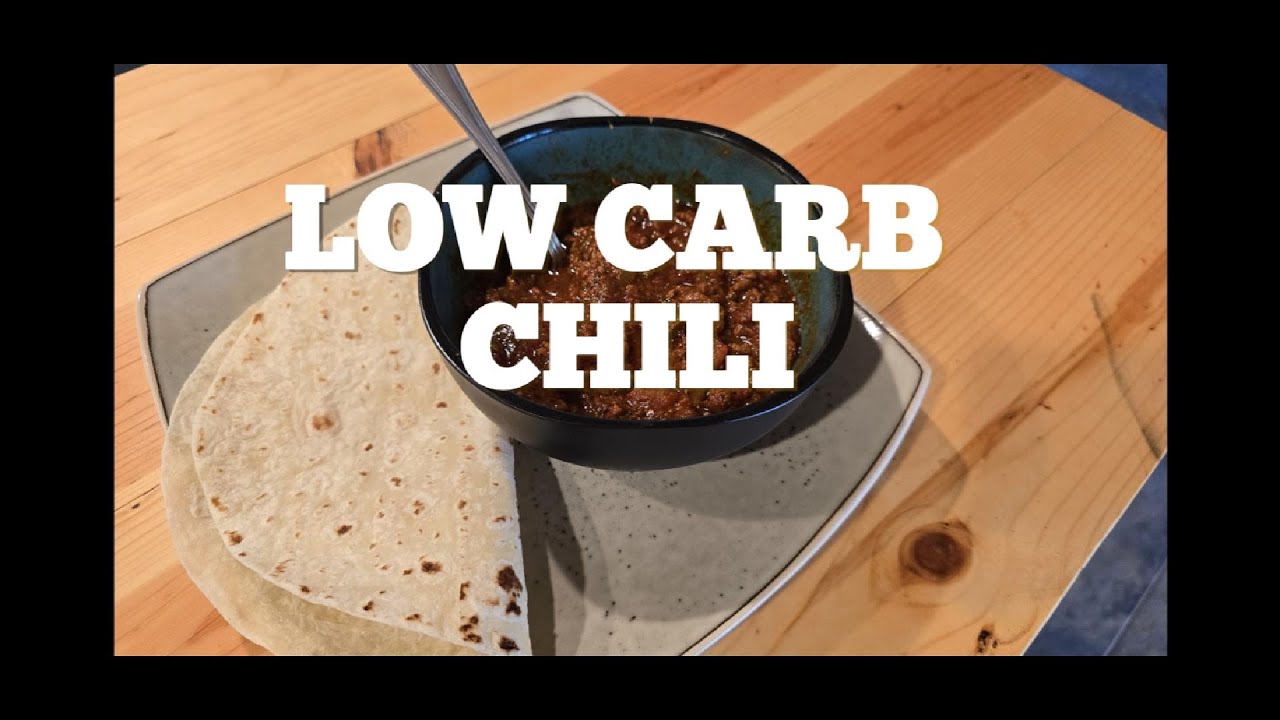 Low Carb Chili, No Beans, Just Flavor