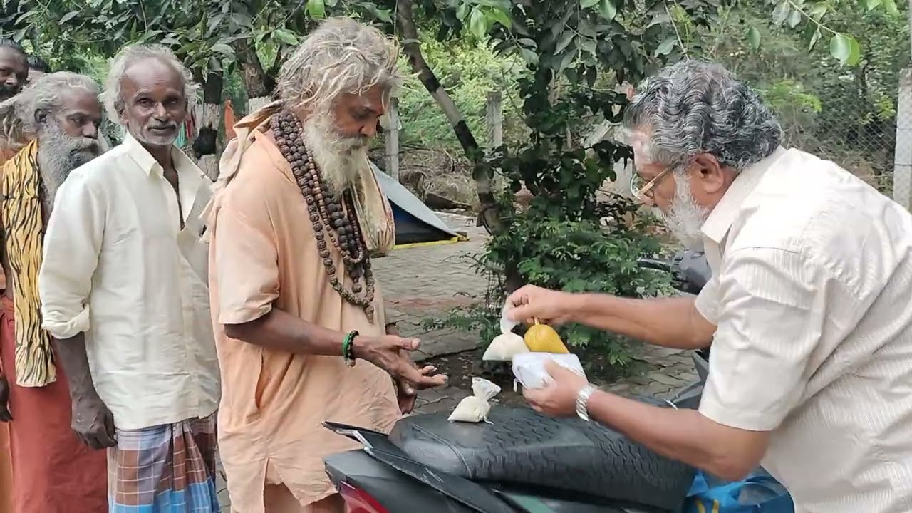 Annadhanam given by Mr Sagithiyan Namasivayam from Norway 