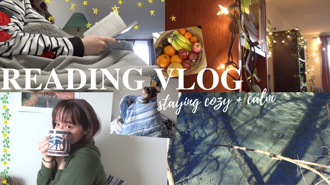 READING VLOG // calming days + chatting about english degrees
