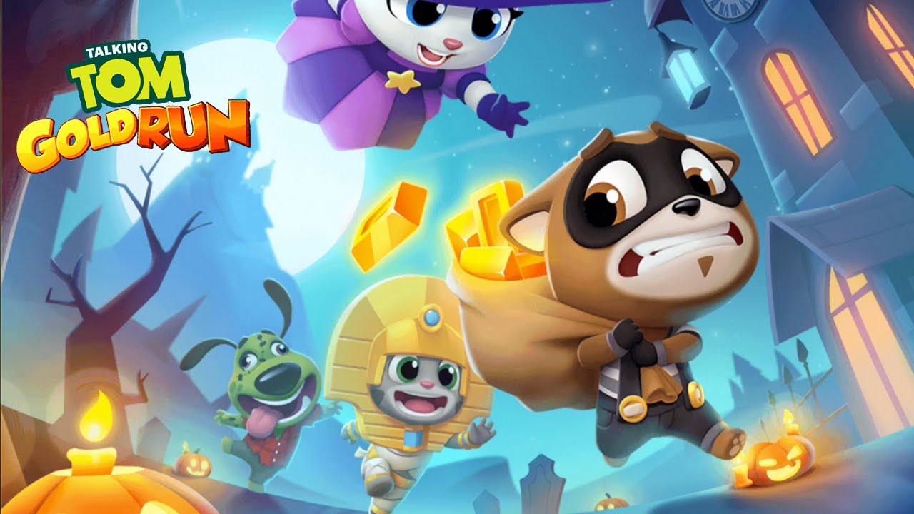 Talking Tom Gold Run 🎃 Halloween 2020, Play the limited-time event: Halloween Treats!