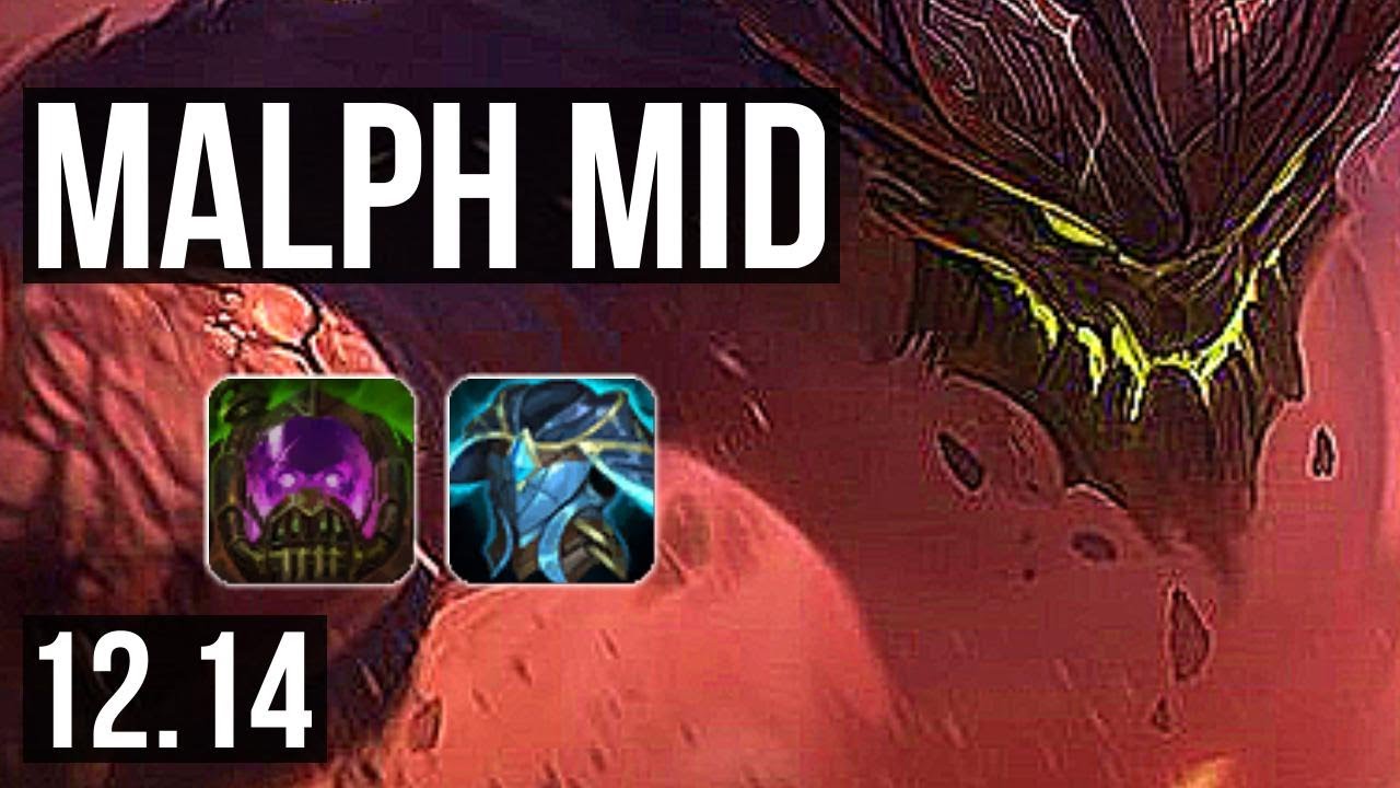 MALPHITE vs ZOE (MID) | 8/1/7, 1.4M mastery, 500+ games | KR Diamond | 12.14