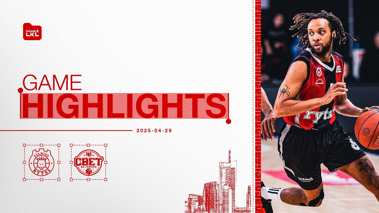 Rytas Overcomes Cbet At Home | Highlights | April 29, 2025