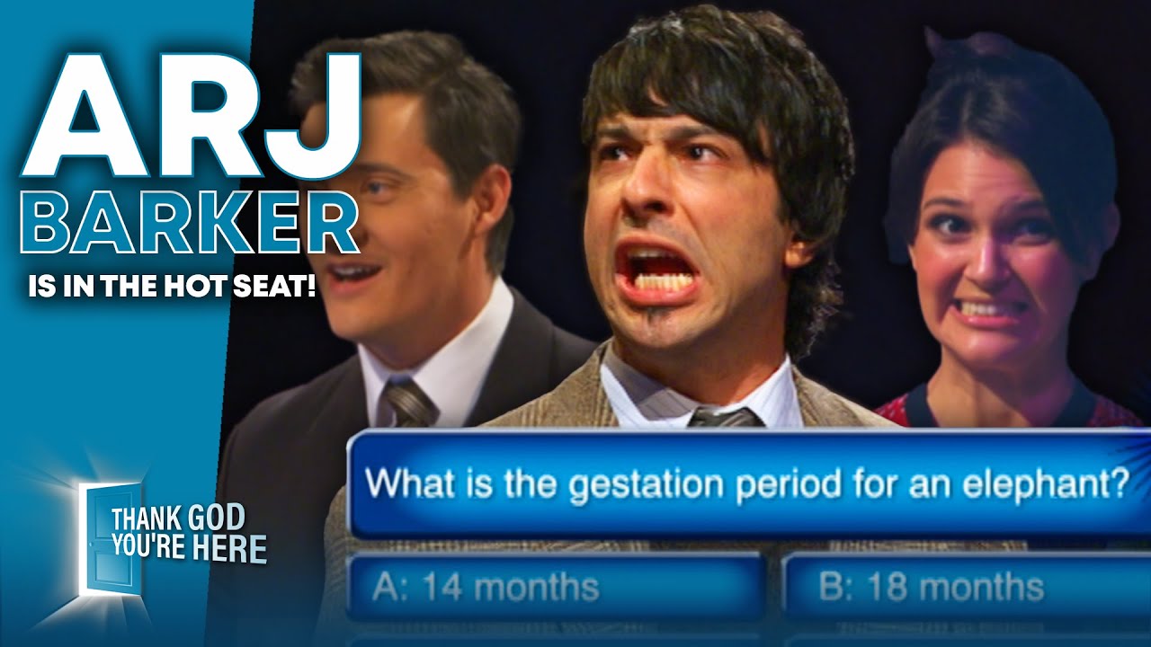 Arj Barker Is A Bad Gameshow Contestant! | Thank God You're Here