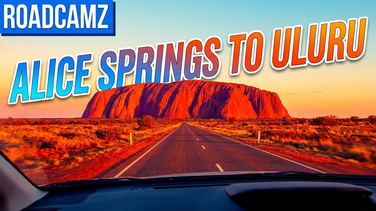Ultra Long Drive 🚗 🇦🇺 | Alice Springs to Uluru