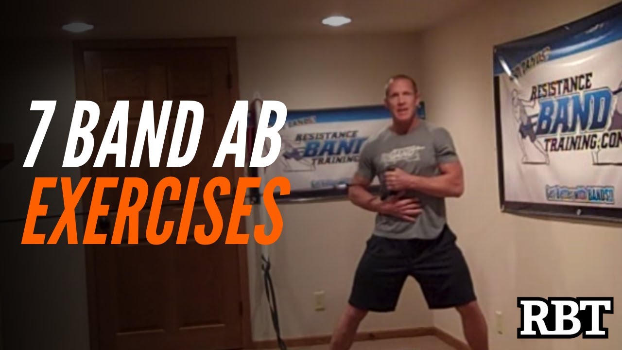 7  Ab Exercises with Bands