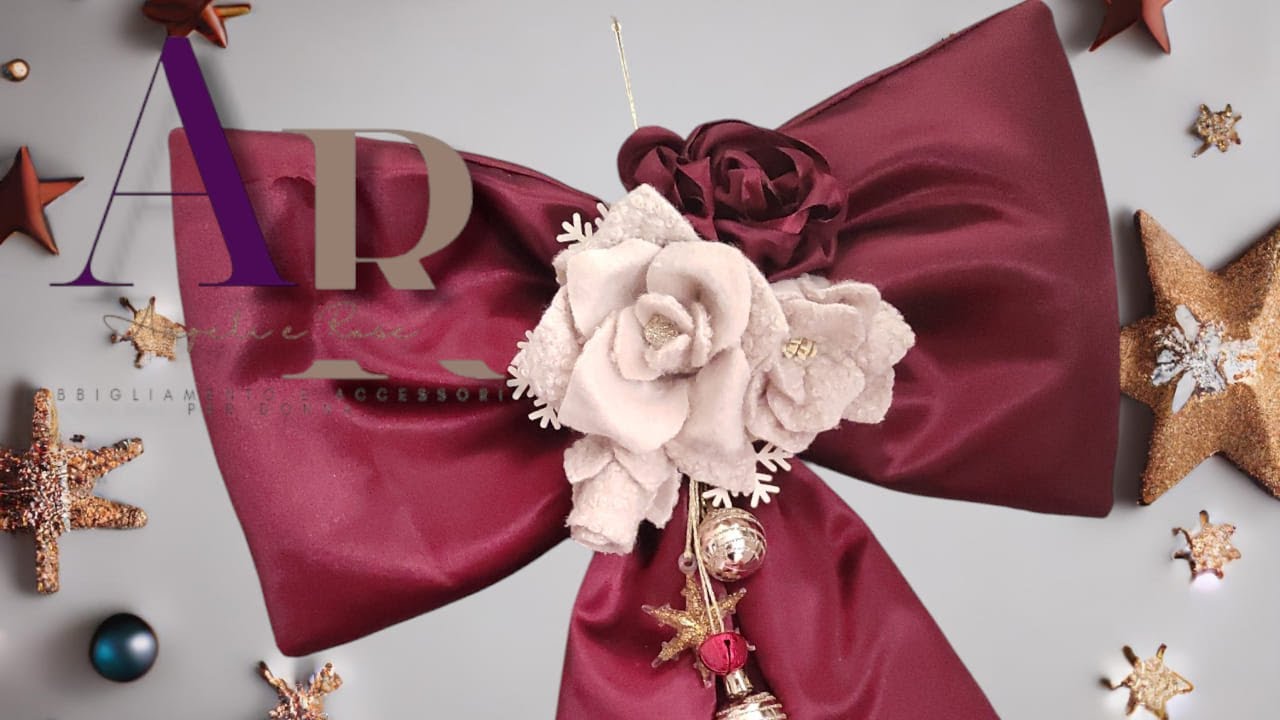 DIY - FIOCCO NATALIZIO FUORIPORTA, RIGIDO!