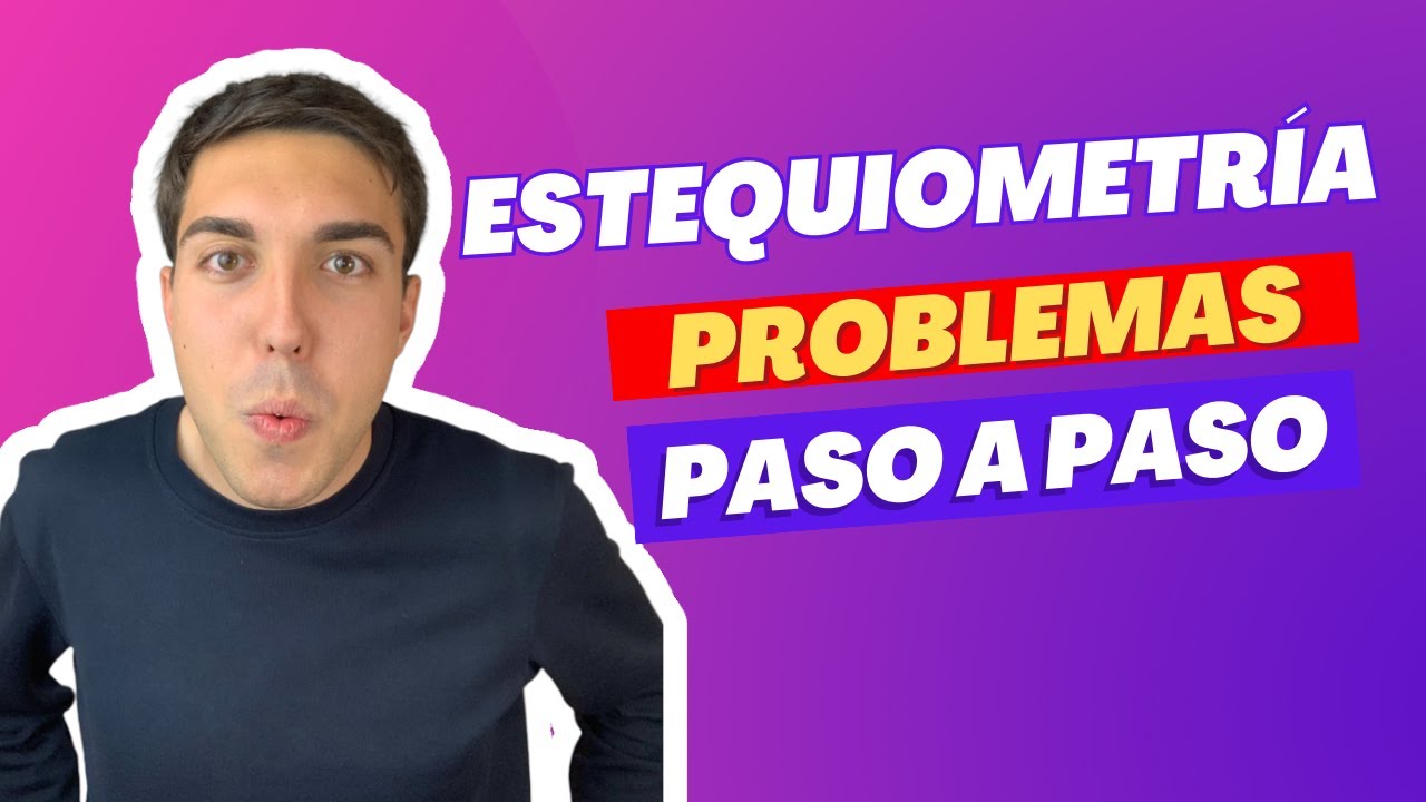 APRENDE Cómo Resolver Ejercicios de Estequiometría Gramos a Gramos ✅