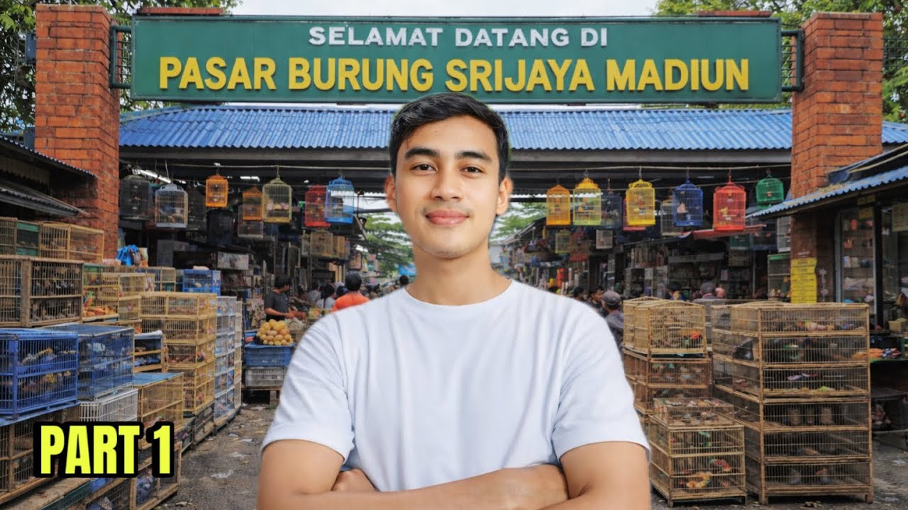 PASAR BURUNG SRIJAYA MADIUN‼️ Part 1