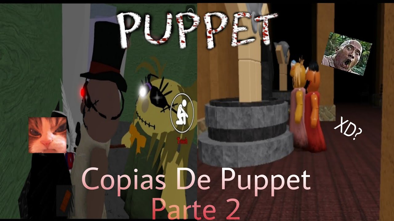 Roblox Puppet Jugando Copias De Puppet | Parte 2