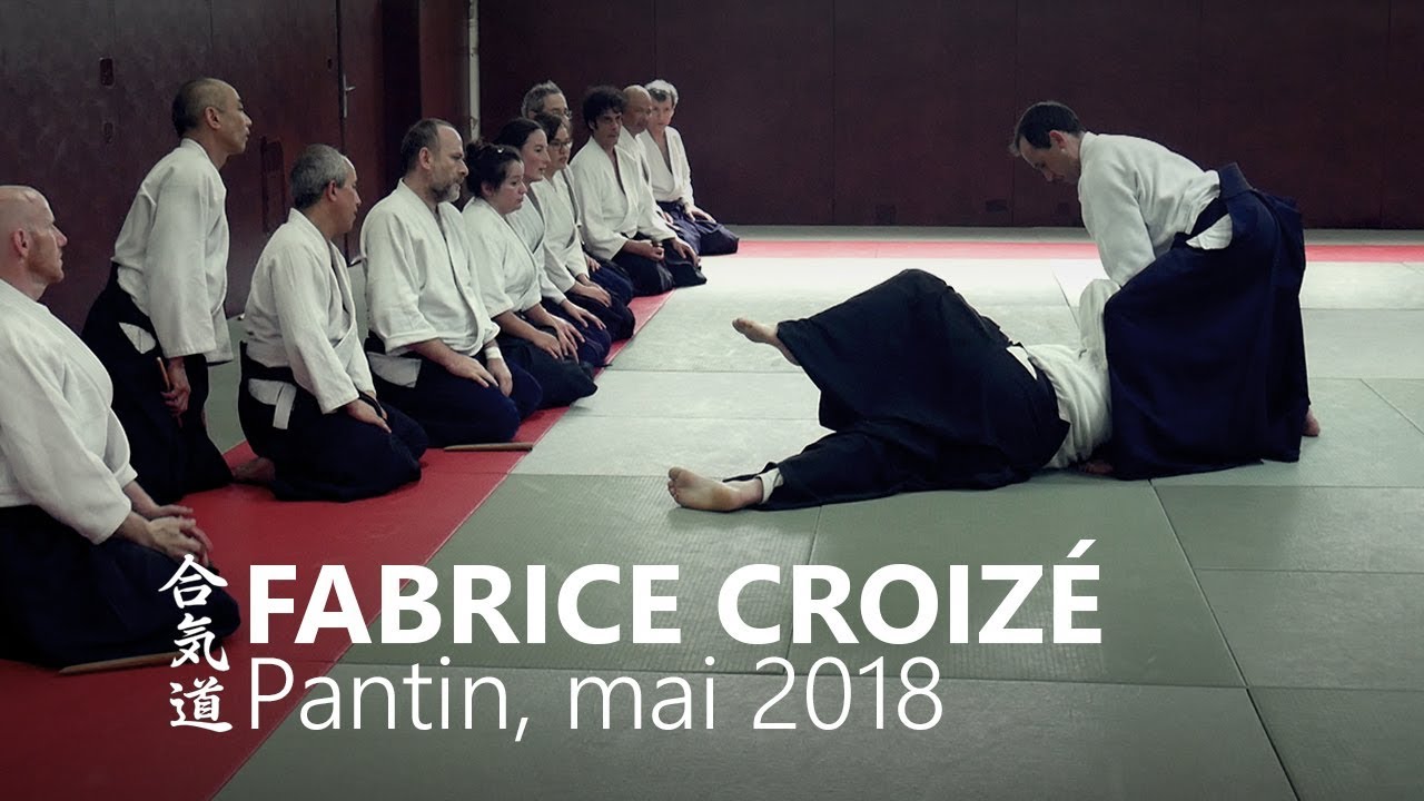 Aïkido Fabrice Croizé mai 2018 Pantin