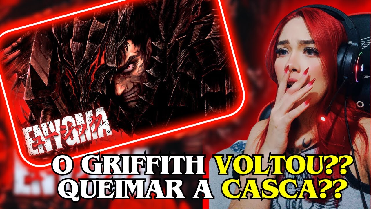 O QUE ROLOU AQUI?? BERSERKER | Guts Pt. II (Berserk) | Enygma (Cherry Reacts)