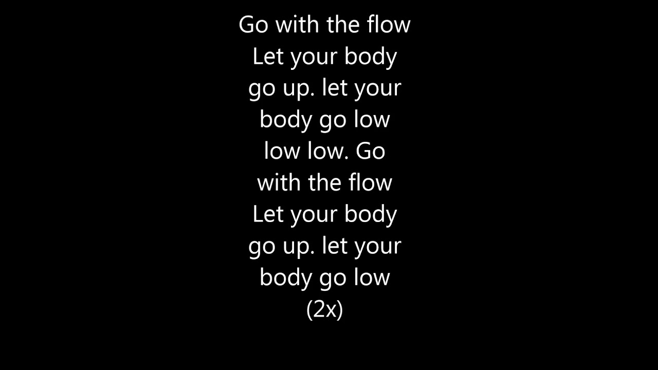 Lika Morgan - Go With The Flow (lyrics)