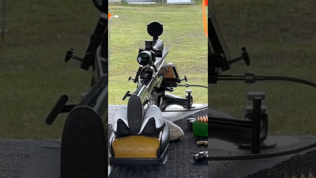 200-m Bullseyes! #benchrestshooting #rifleshooting #riflematch #riflesport