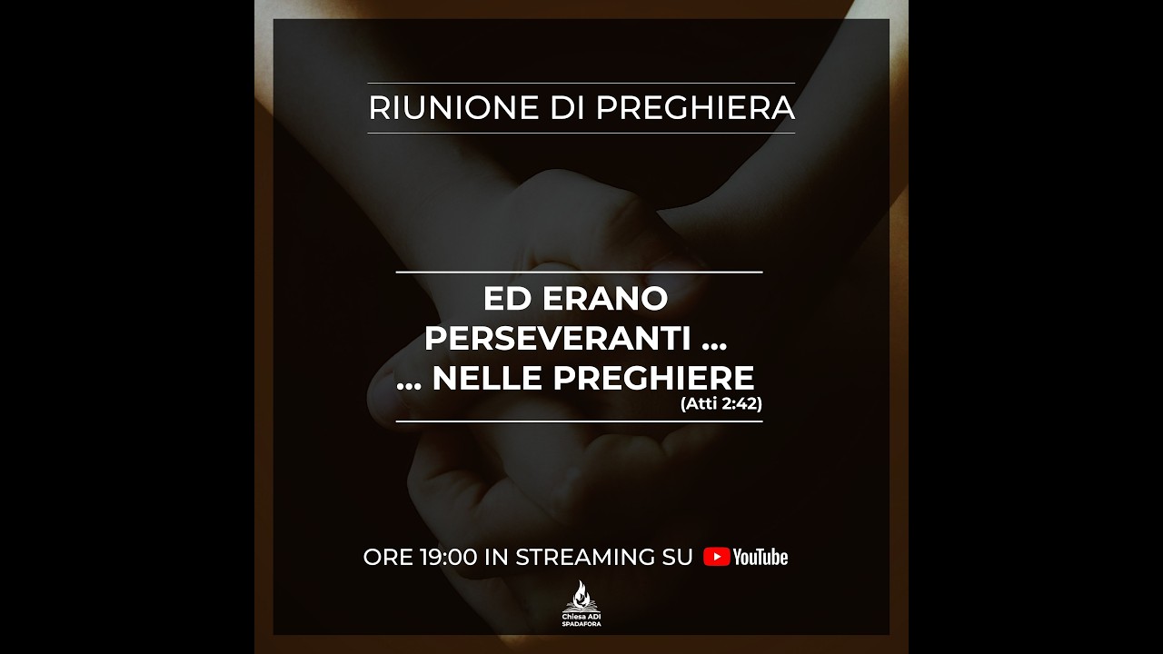 SERATA DI PREGHIERA 25/02/2026