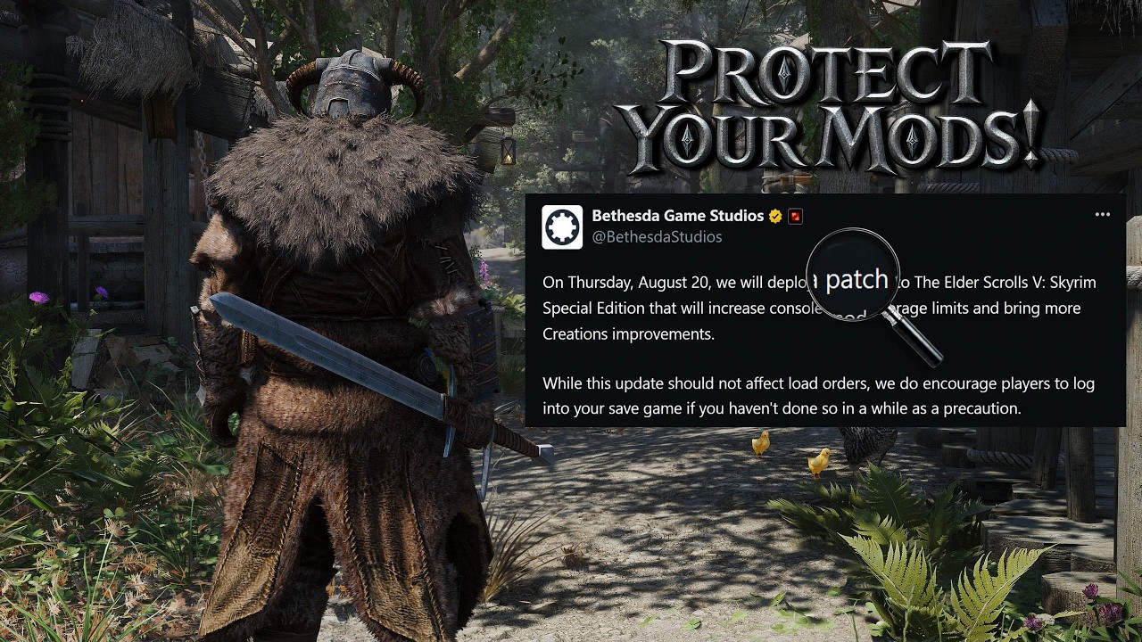 Моды на Skyrim могут СЛОМАТЬСЯ после следующего обновления &mdash; сделайте ЭТО прямо сейчас