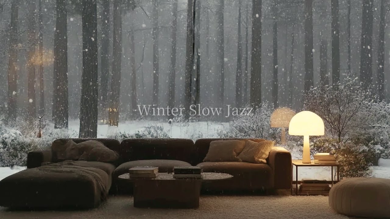 A Single Lamp and Winter Silence