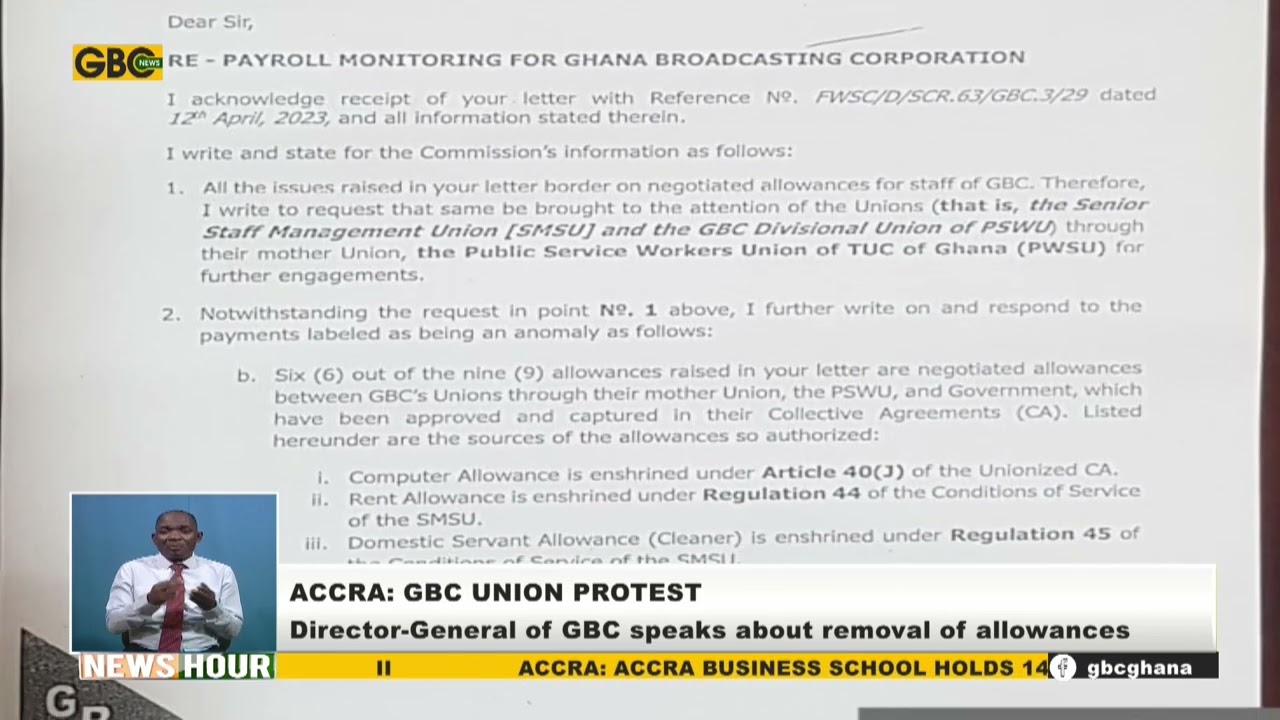 GBC Union Protest